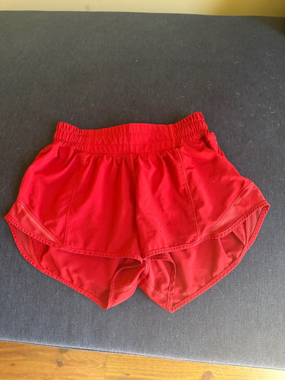 lululemon athletica Red Athletic Running Shorts